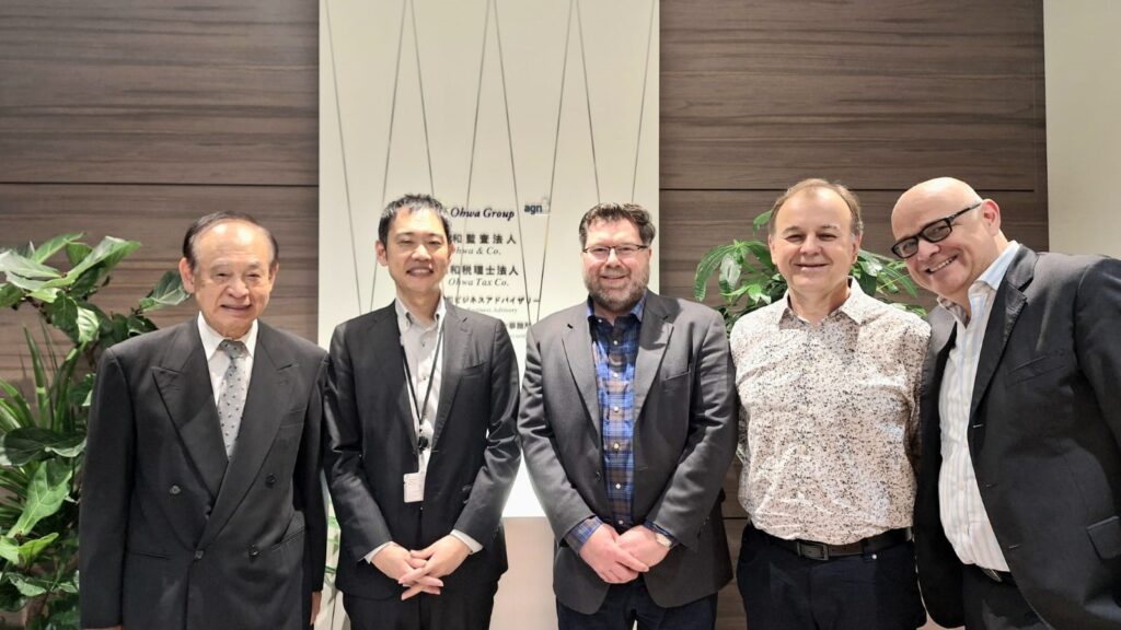 Adams + Miles Managing Partner Tony Sokic in Tokyo Japan at the AGN International World Congress