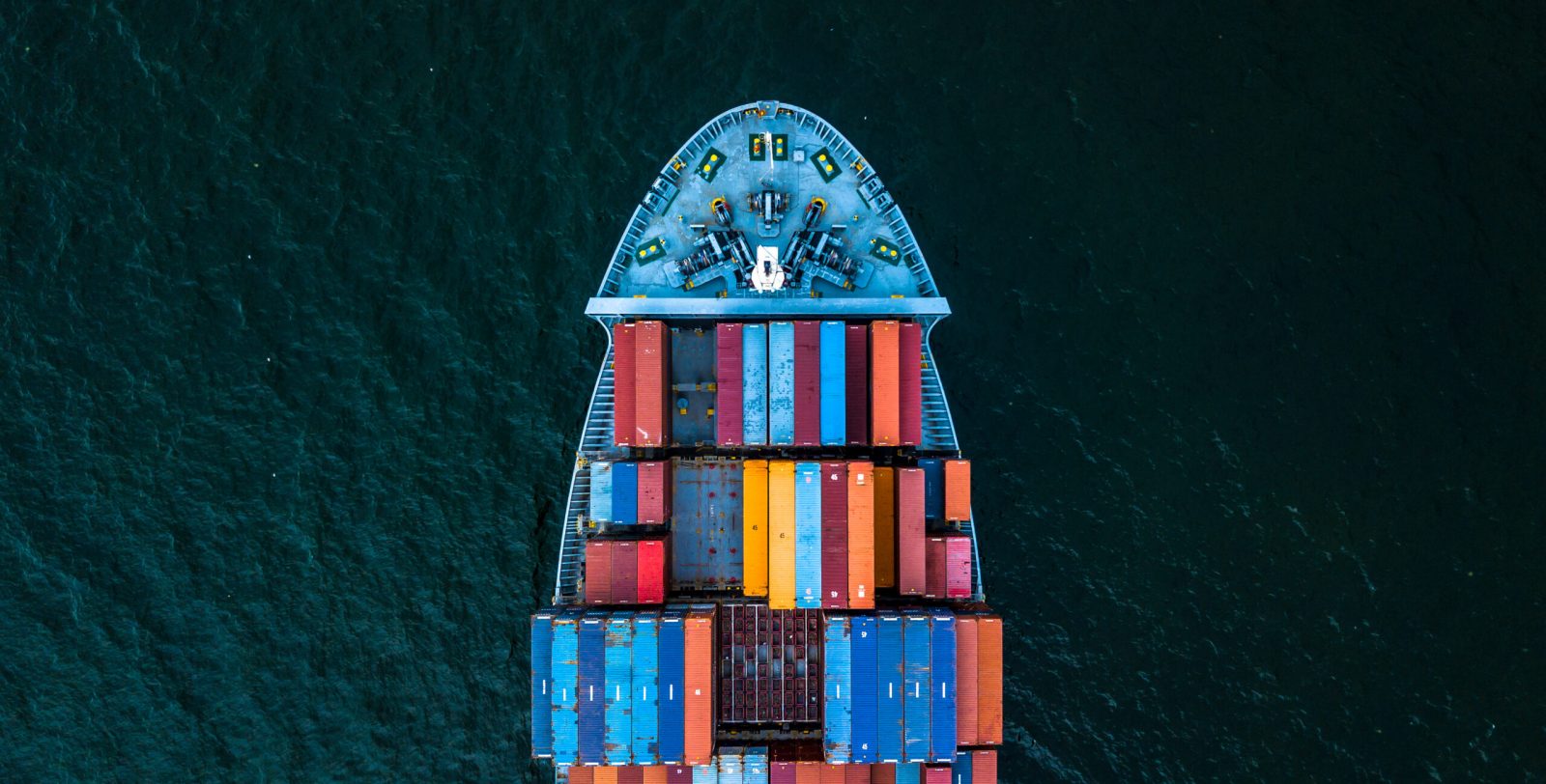 Cargo ship depicting trade impact analysis